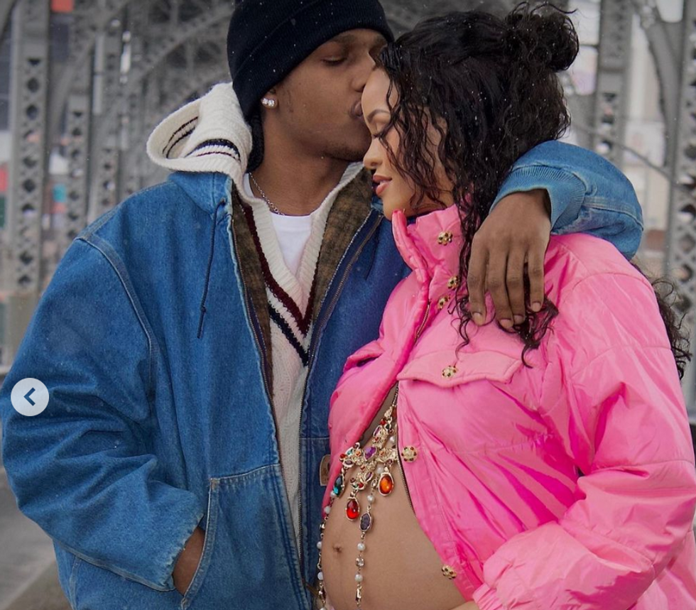 A$AP Rocky and Rihanna