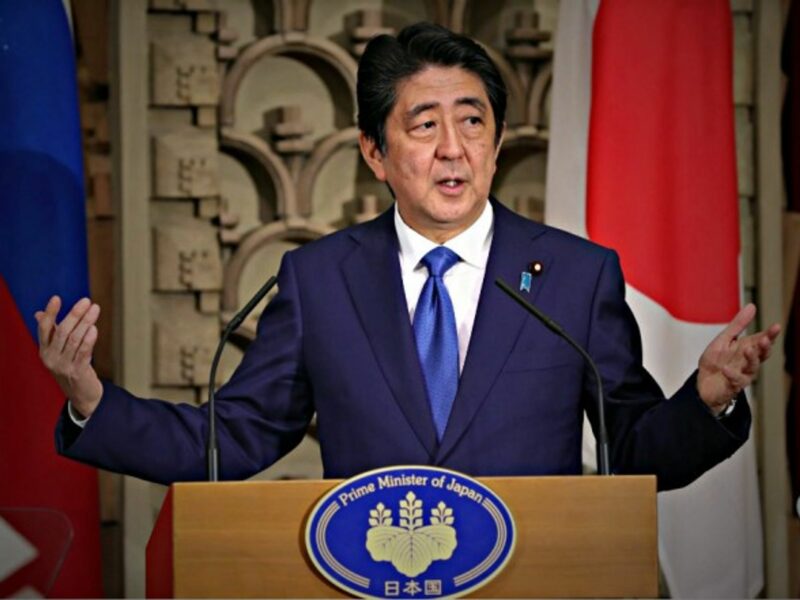 Abe is above 60% in the polls