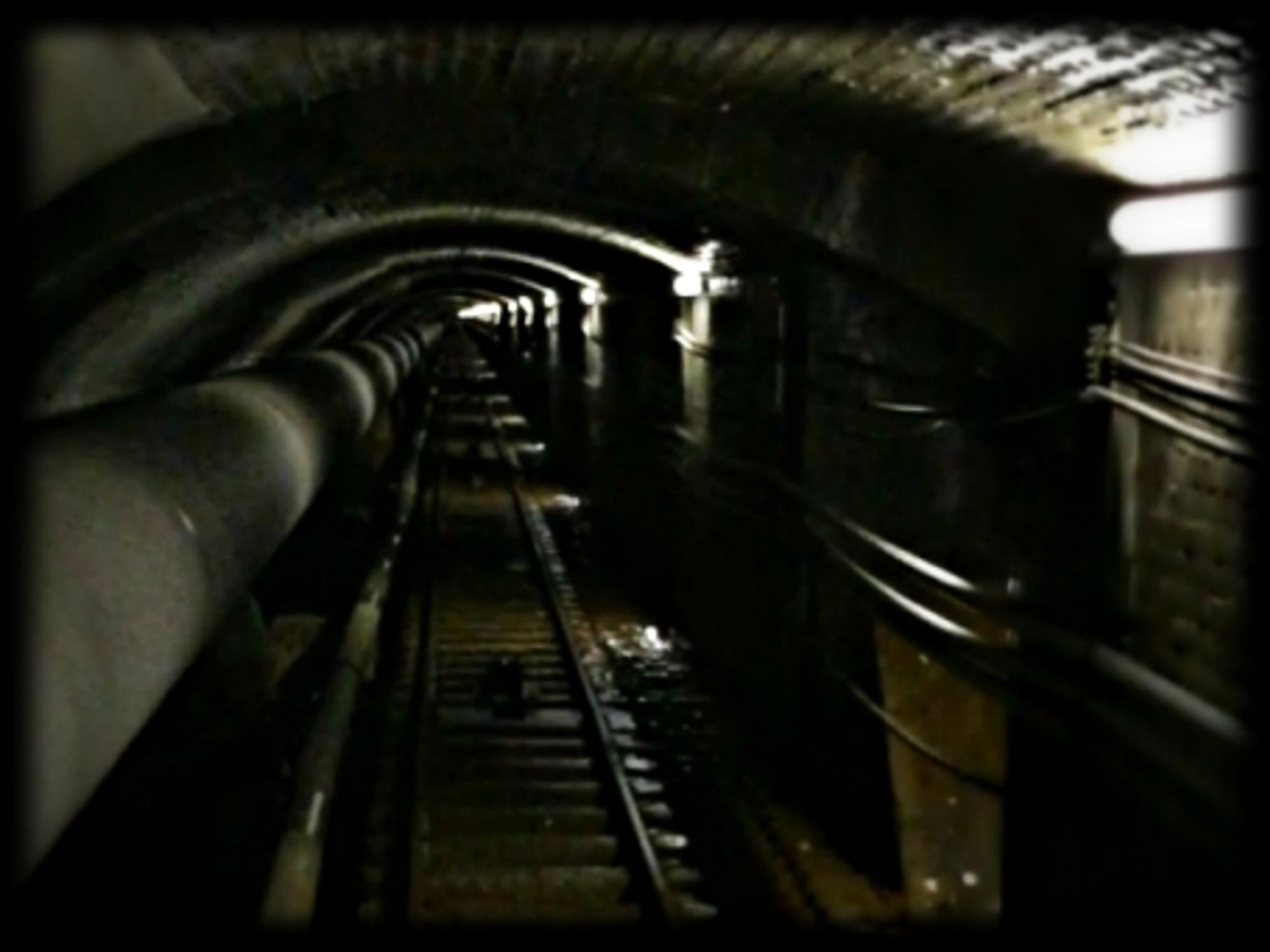 Aboard the funicular that goes from the MiÃ©ville power plant to the Salanfe dam