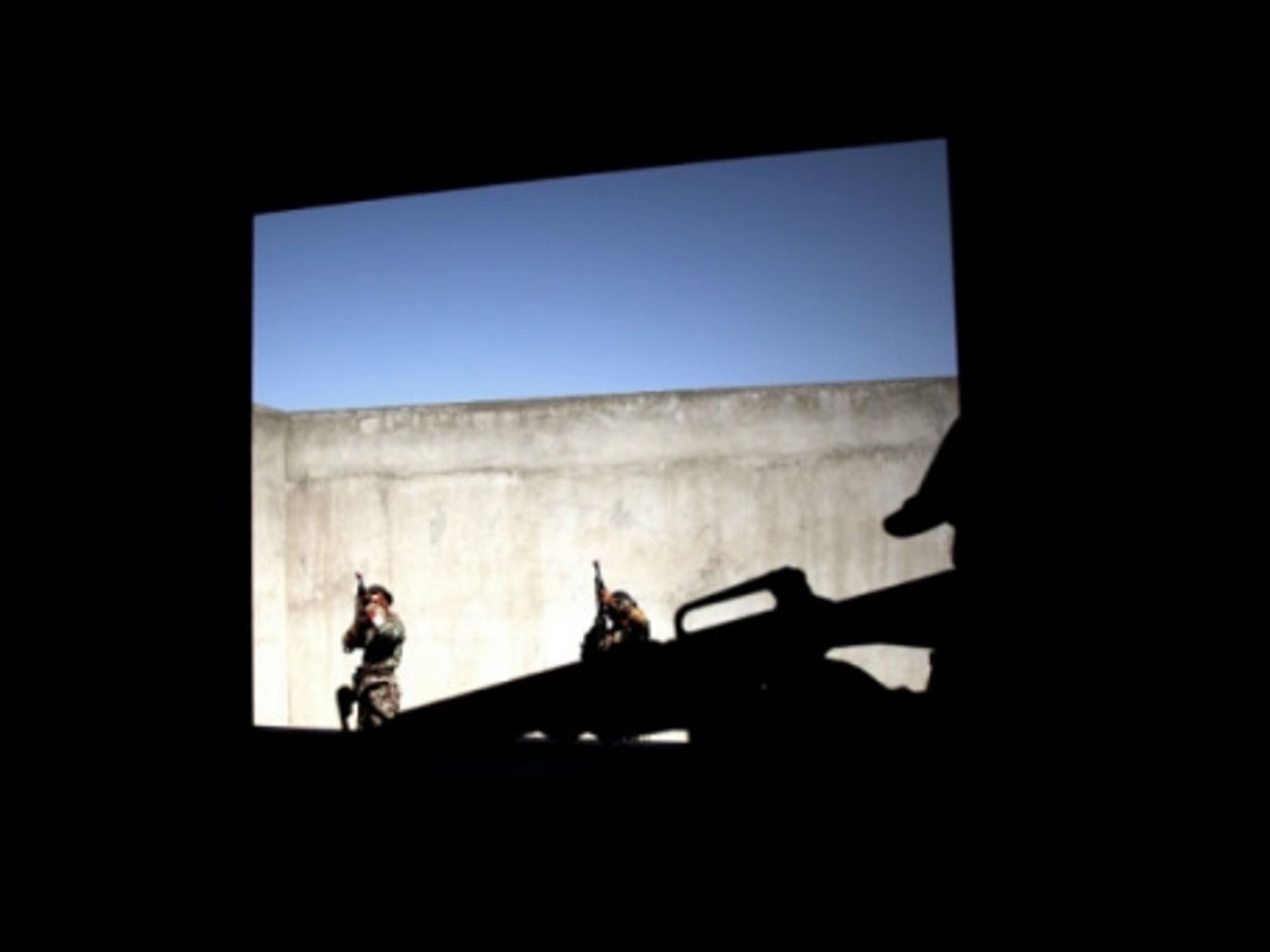 Afghan troops training in Kabul