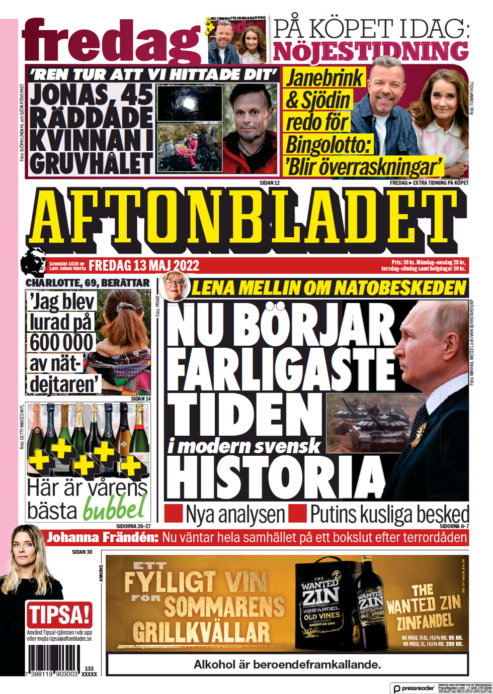 Afontbladet (Sweden)