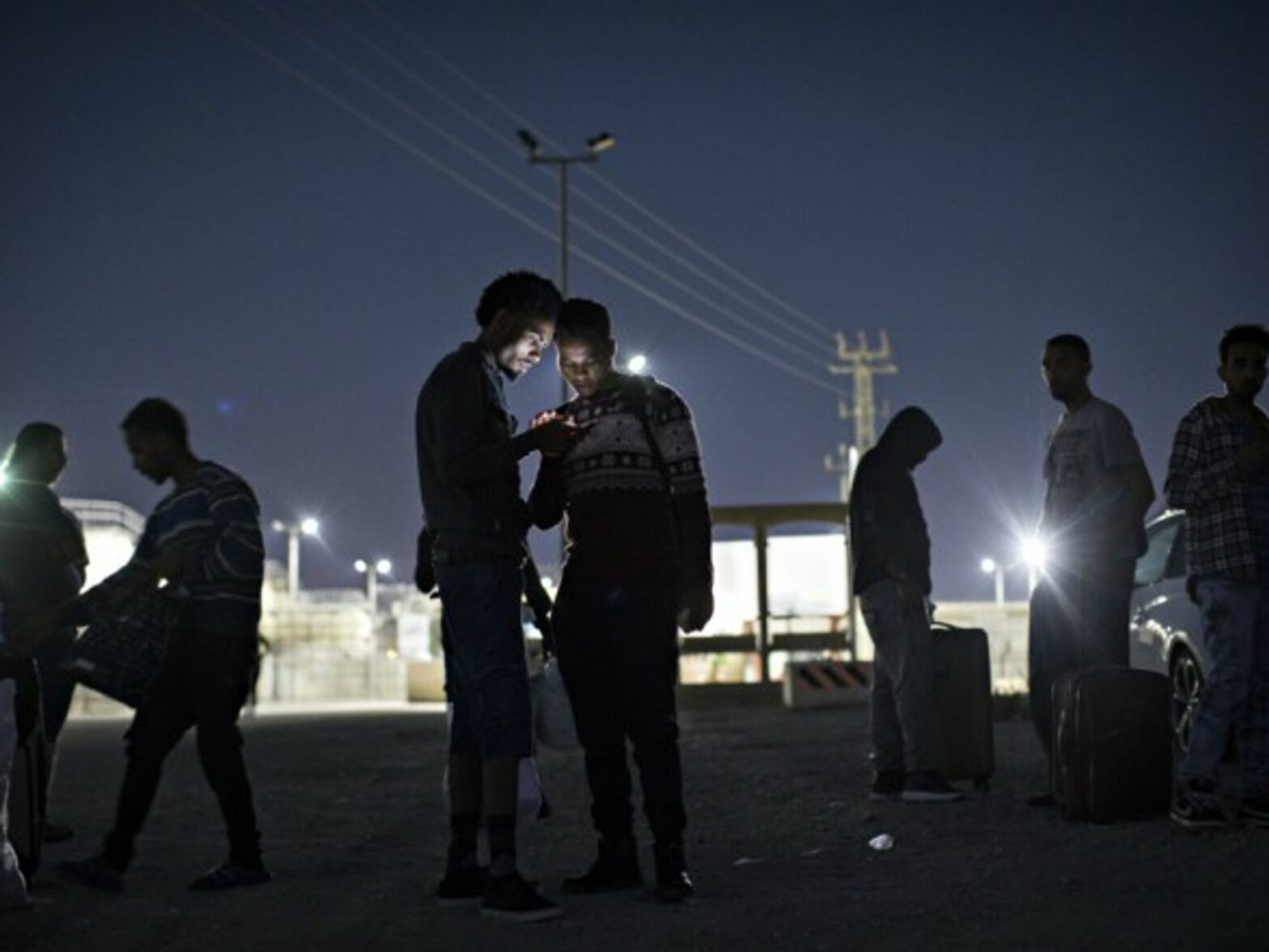 African asylum seekers in Israel's Negev desert
