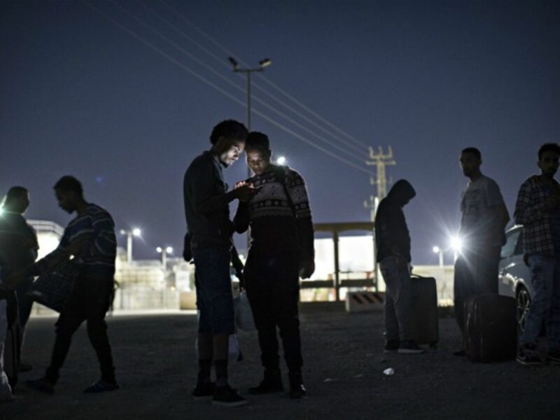 African asylum seekers in Israel's Negev desert