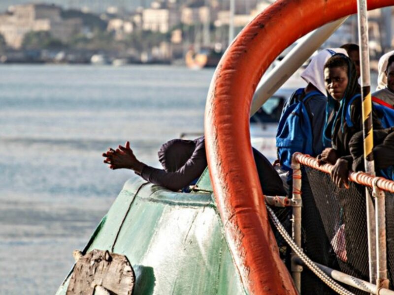 After a rescue last year off the coast of Calabria, Italy