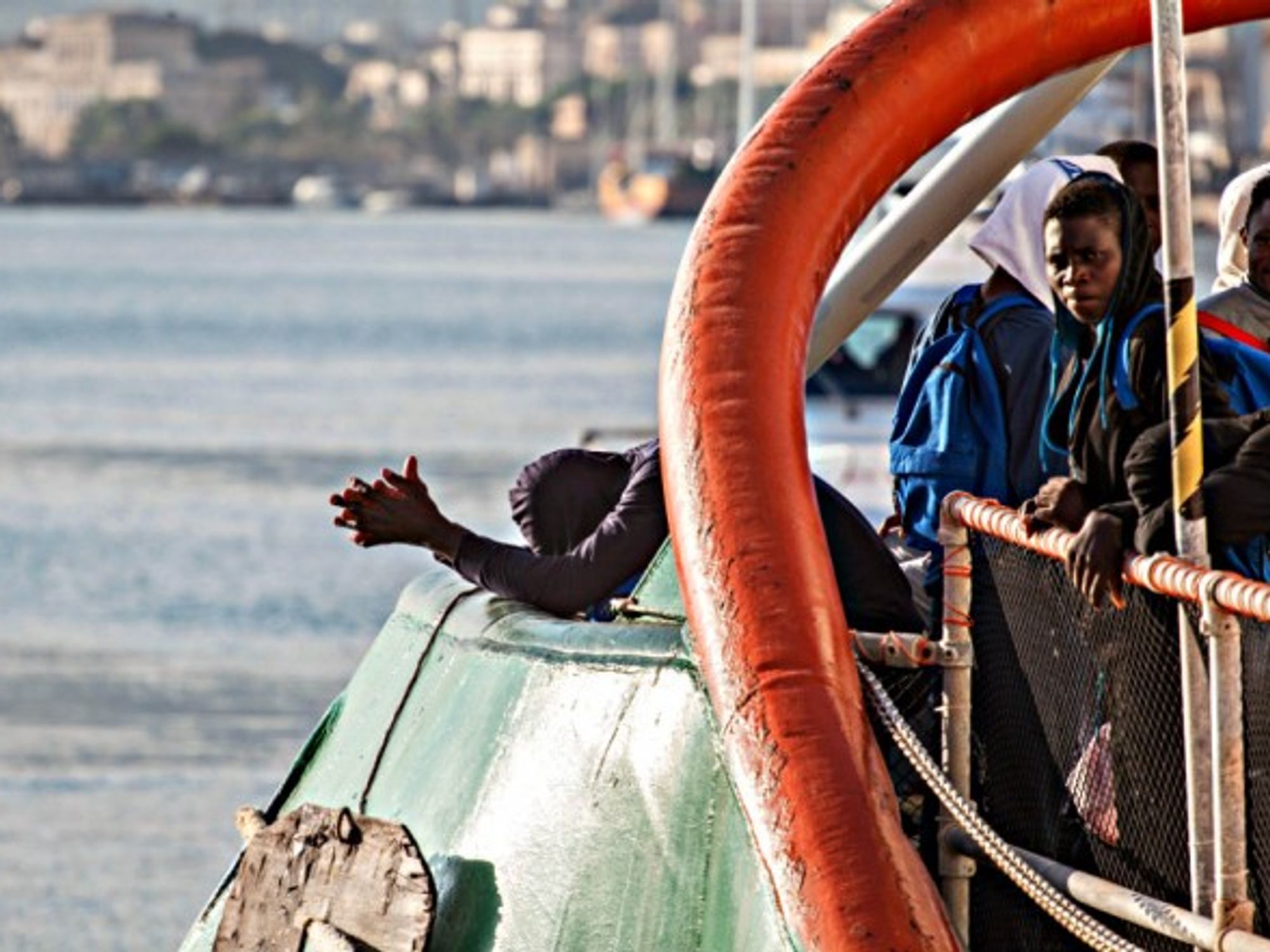 After a rescue last year off the coast of Calabria, Italy