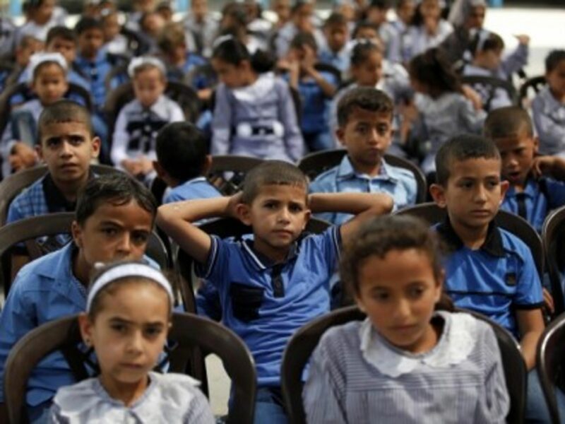 After a summer of war, students in Gaza return to school this week.