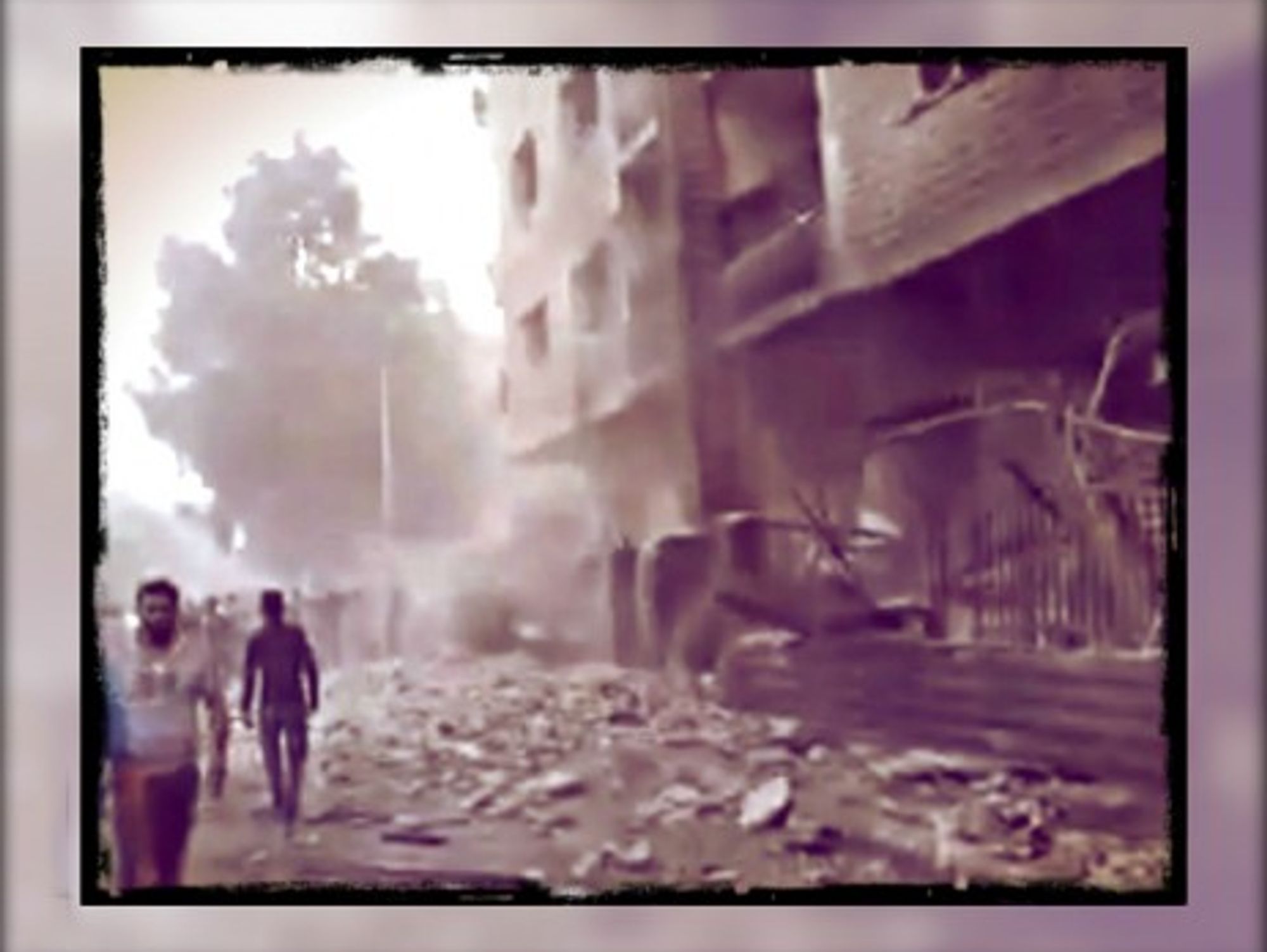 Al-Mouadamiyah, under siege