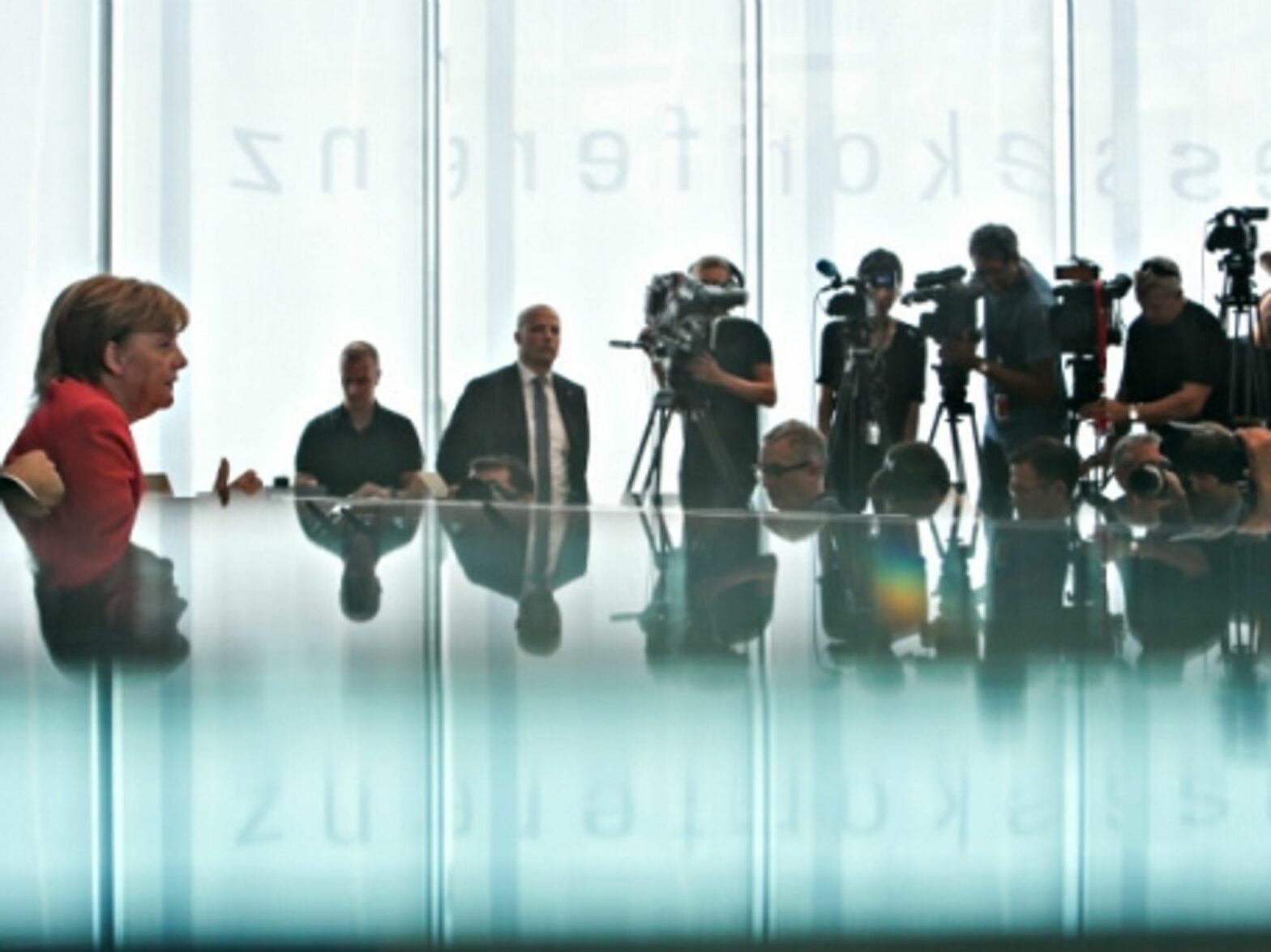 All eyes on Angela