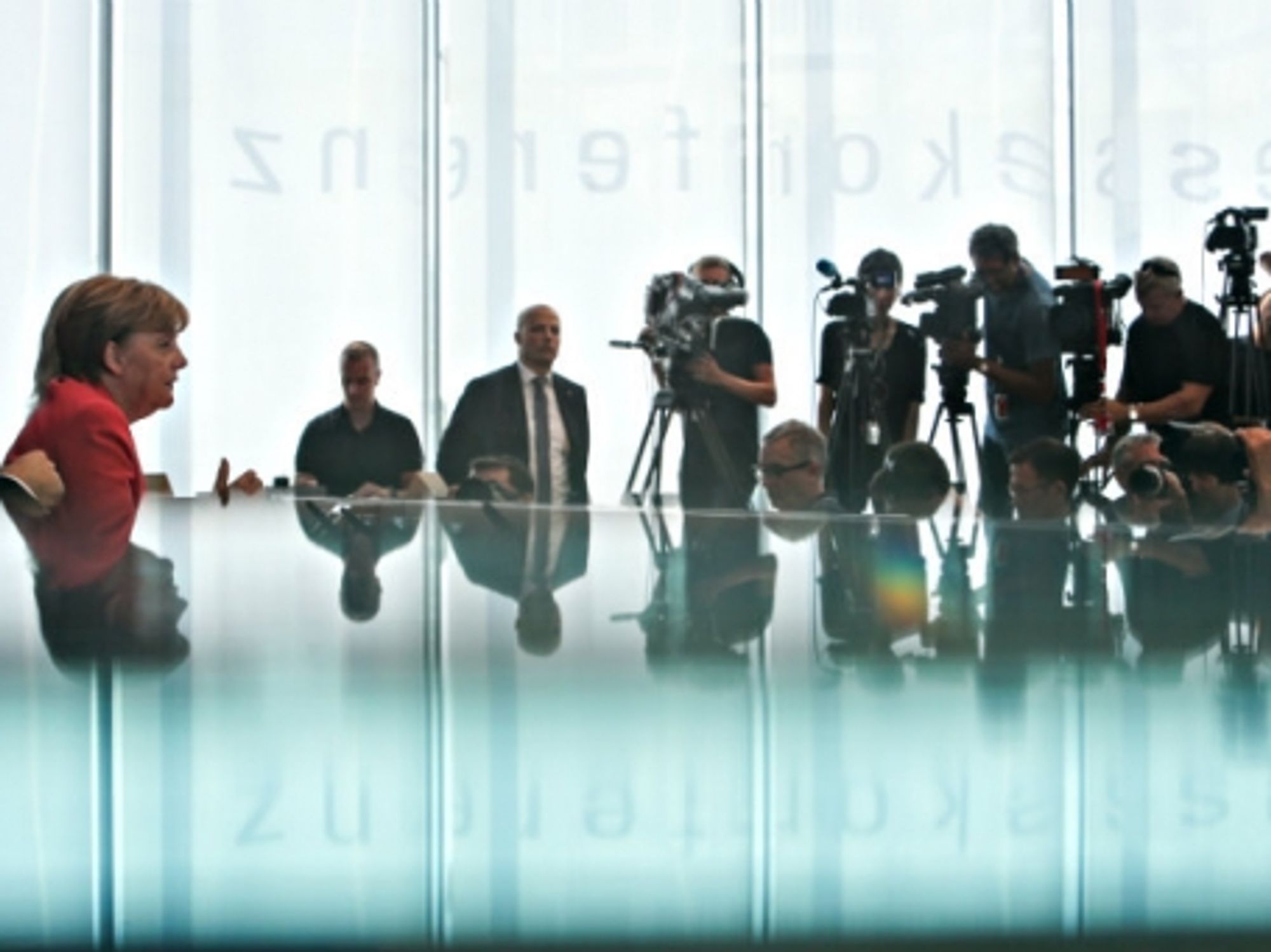 All eyes on Angela