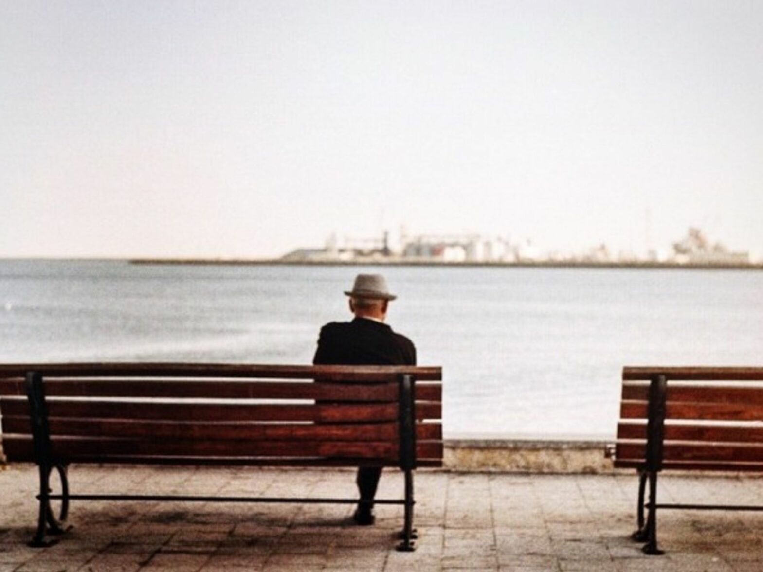 Alone on the bench