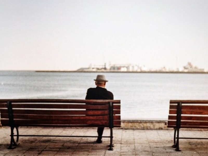 Alone on the bench