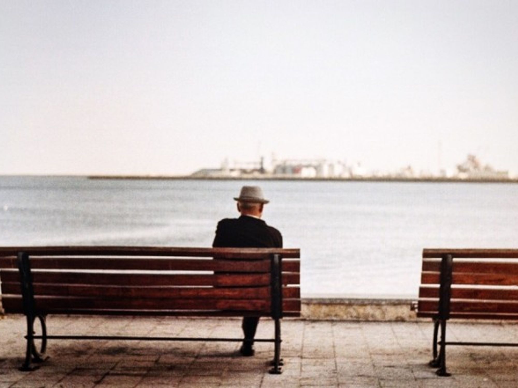 Alone on the bench