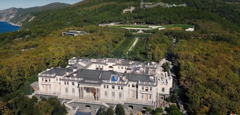 Among the reports include news about Putin's "palace" near Gelendzhik.