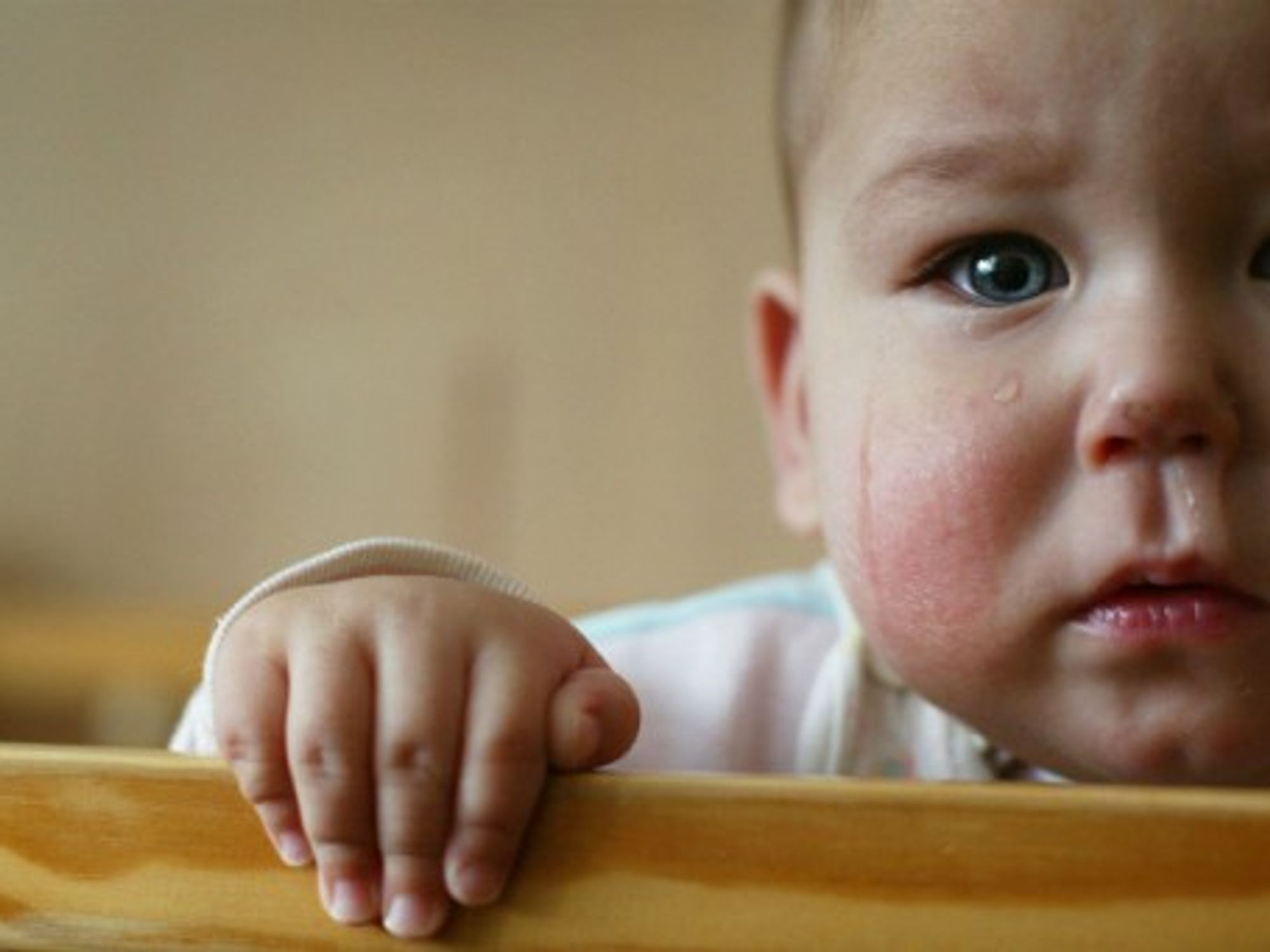 An abandoned child at Tzimbalin Children's Hospital in St. Petersburg