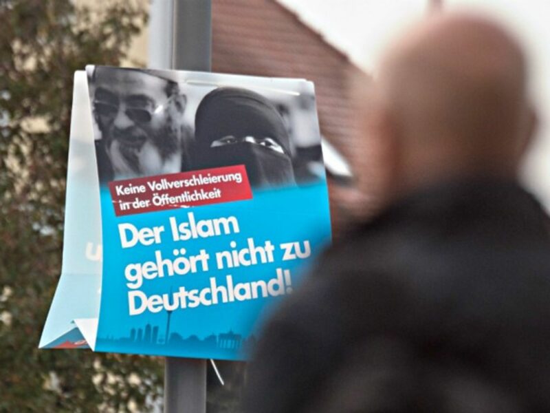 An AFD campaign poster in Germany