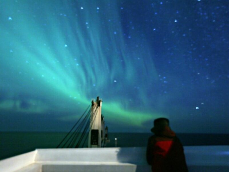 An Arctic view of the Northern Lights