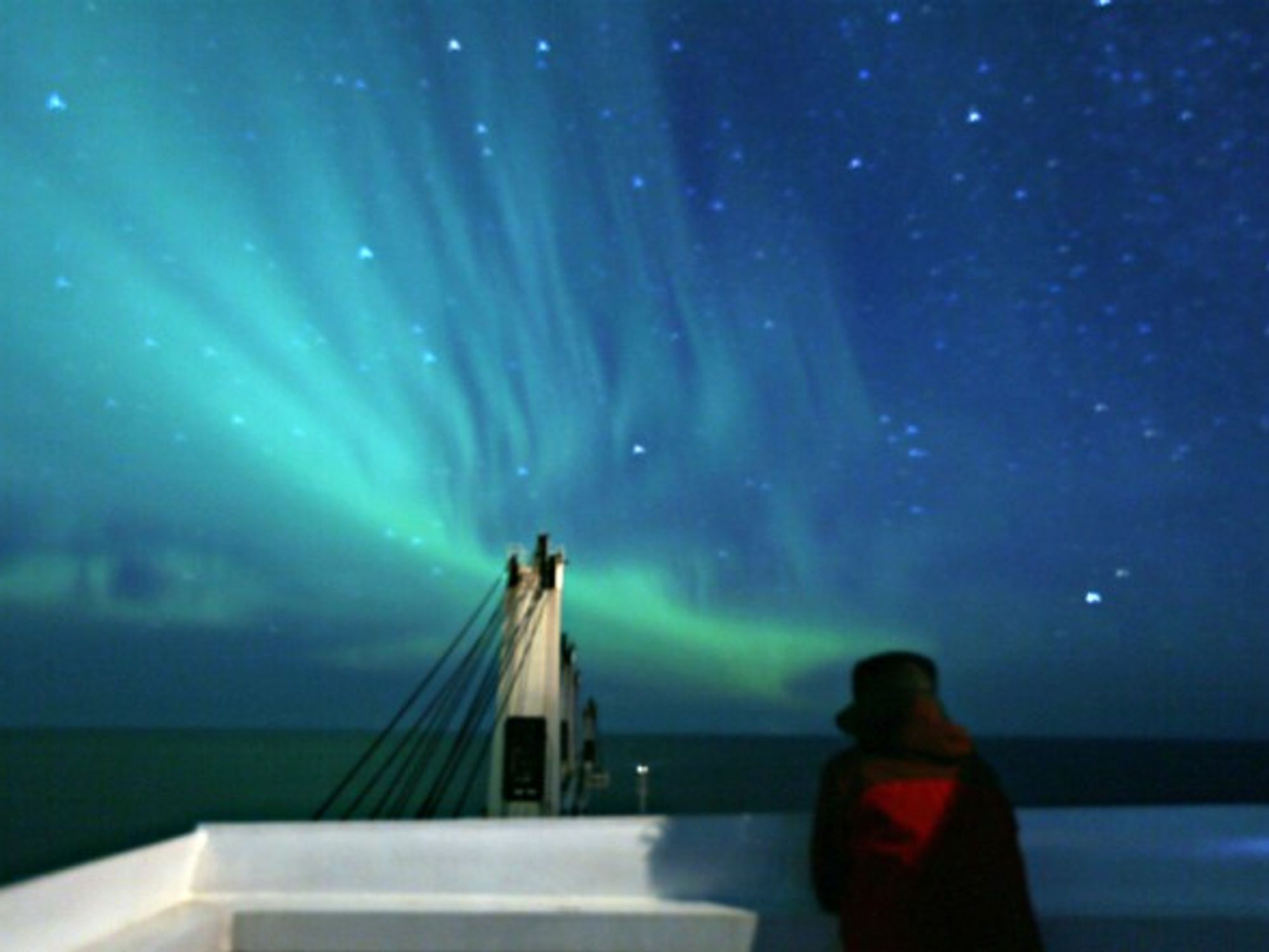 An Arctic view of the Northern Lights