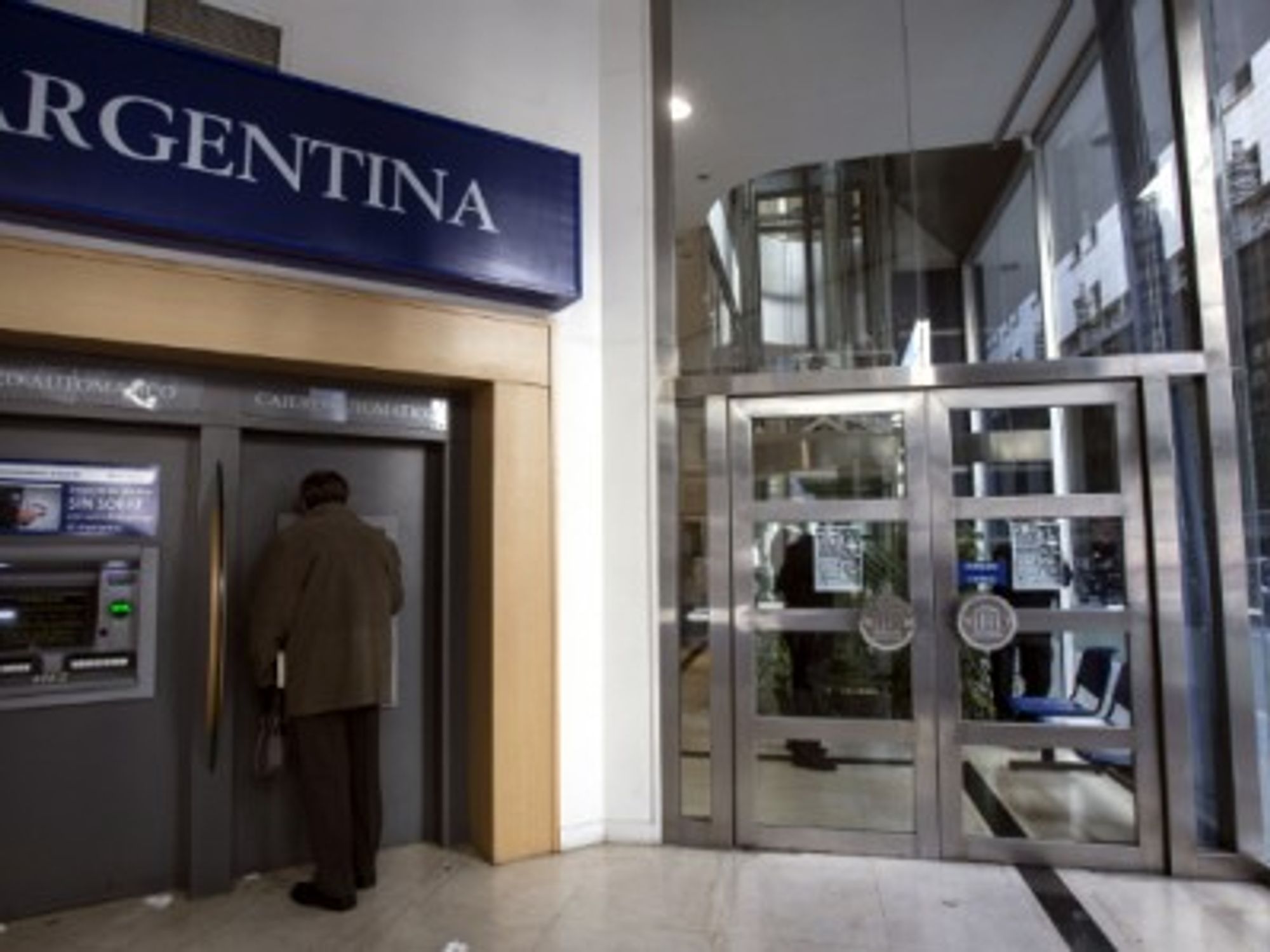An ATM in Buenos Aires