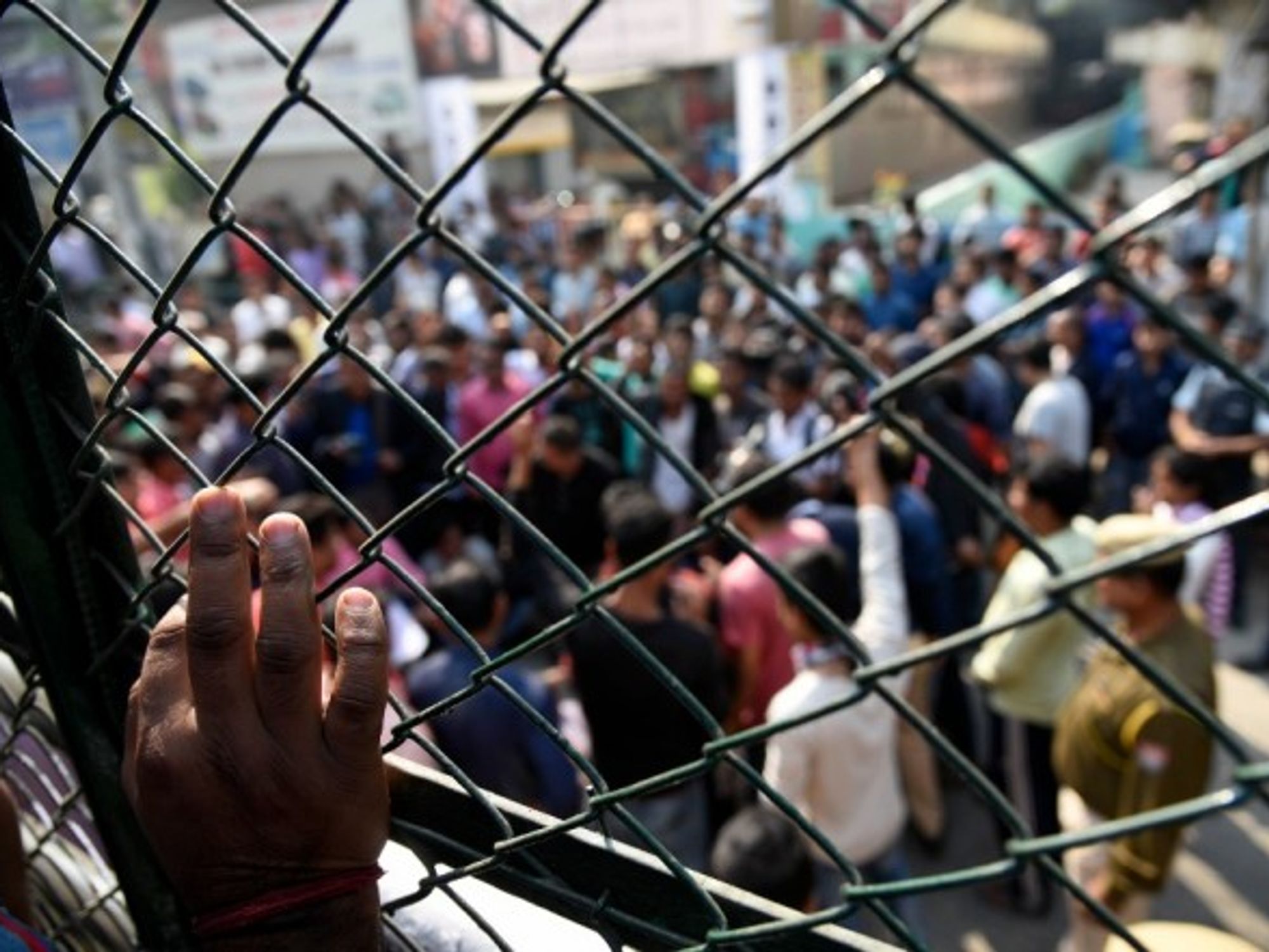 An eye on street protests in India