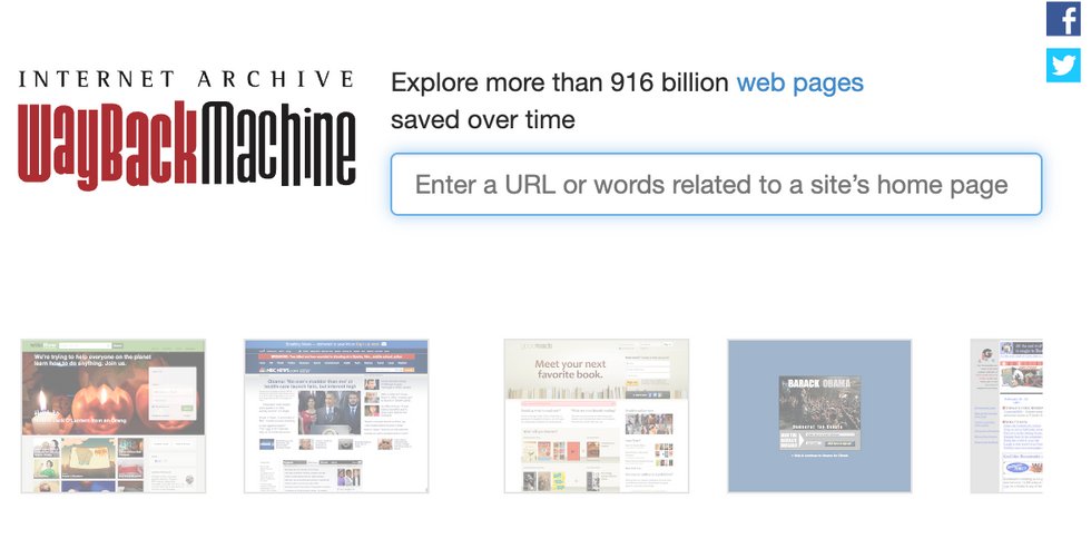 an image of an internet archive.