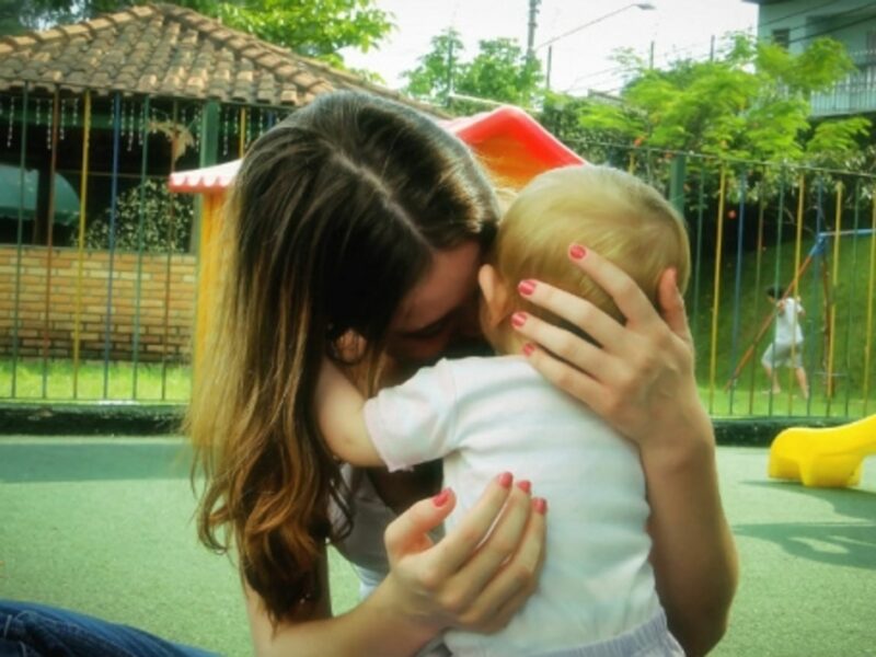 An innocent hug?