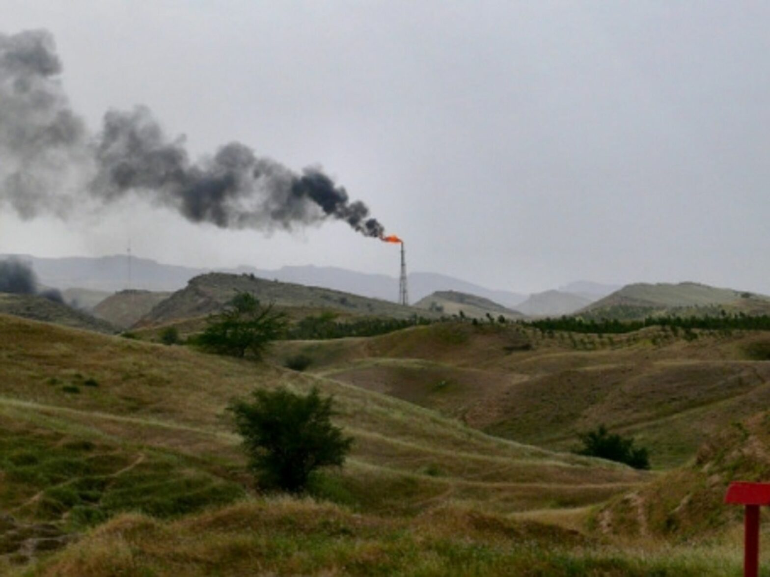 An oil field outside of Ahwaz