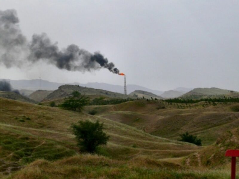 An oil field outside of Ahwaz