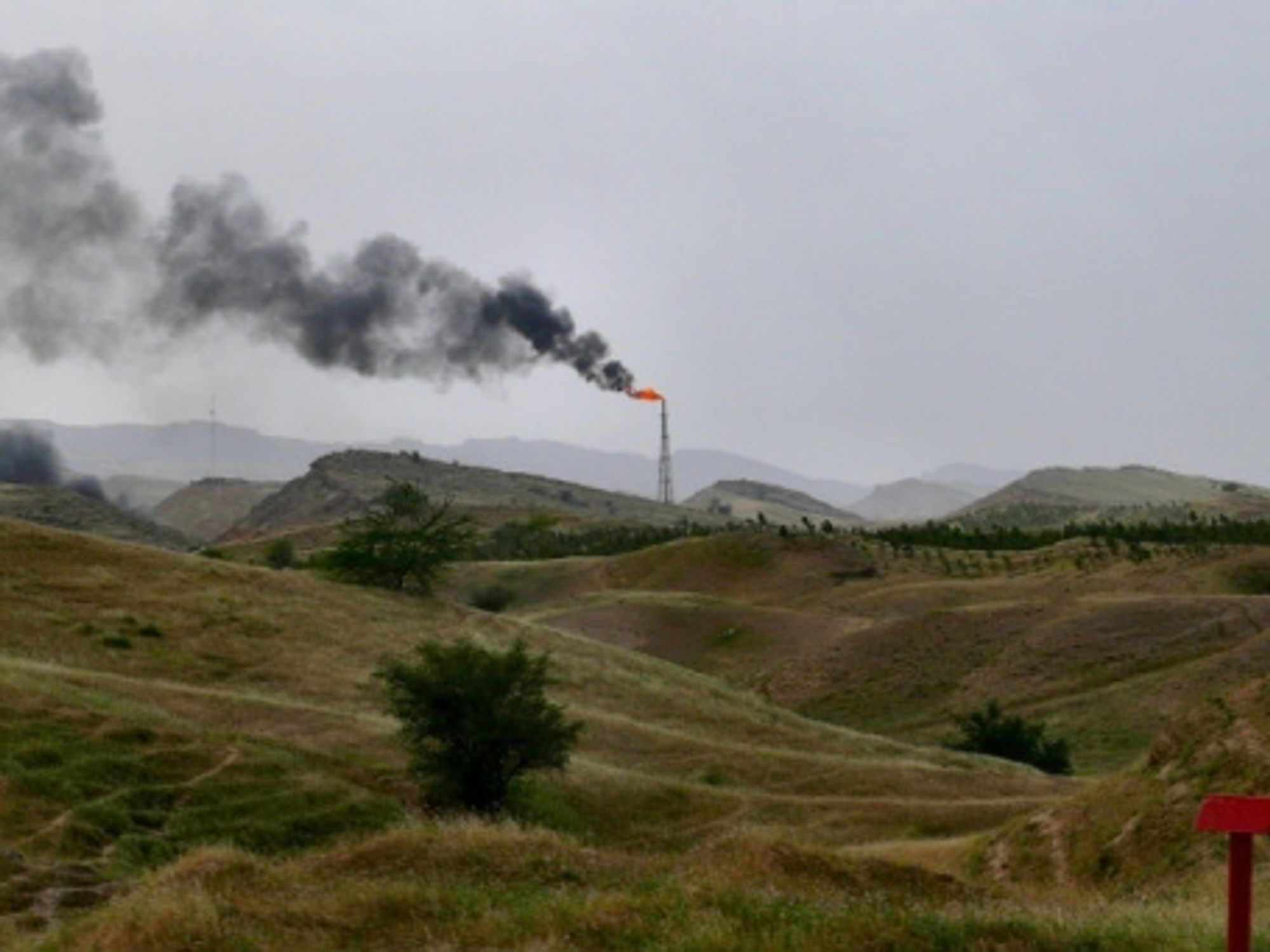 An oil field outside of Ahwaz