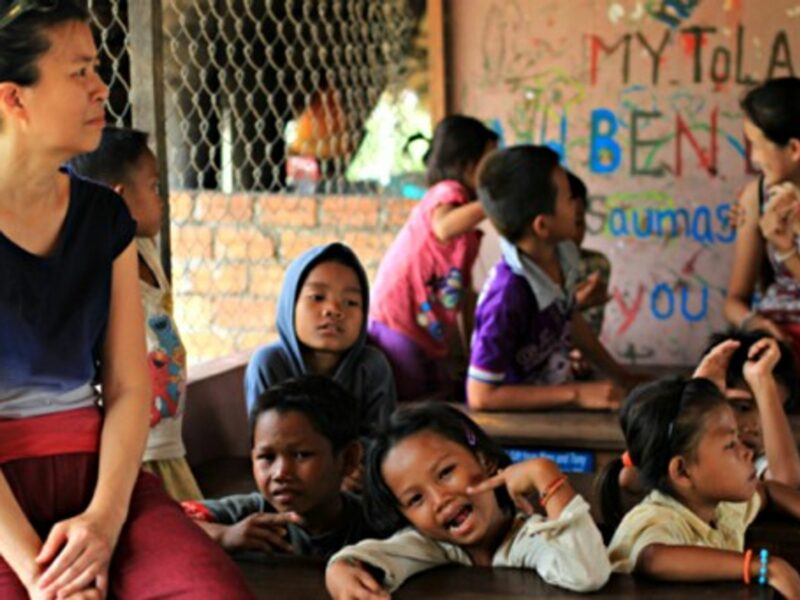 An orphanage in Siem Reap