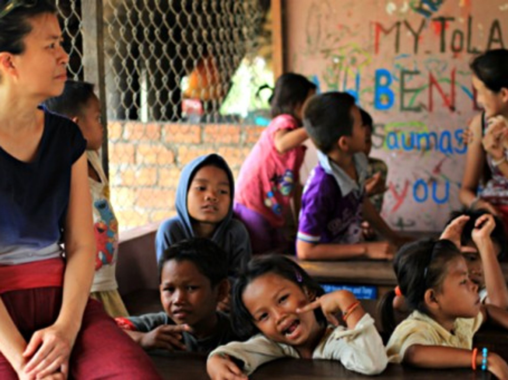 An orphanage in Siem Reap