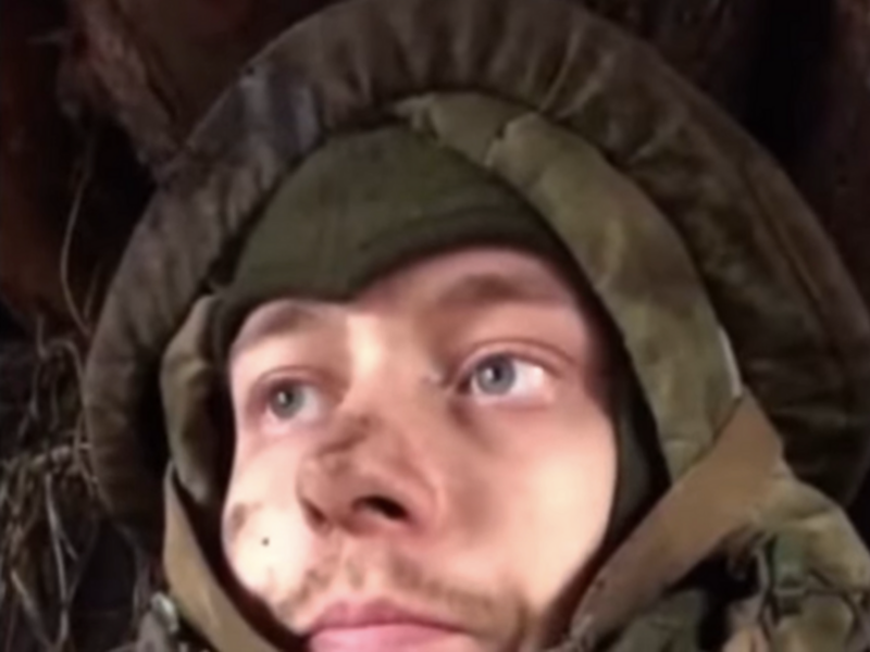 Anatoly Dremov reporting from the frontline ​