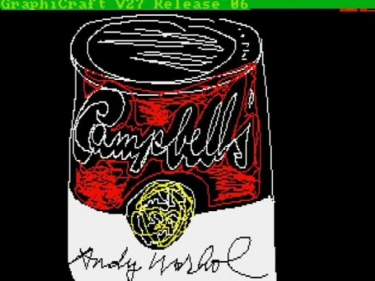 Andy Warhol's "digital art" uncovered after 30 years