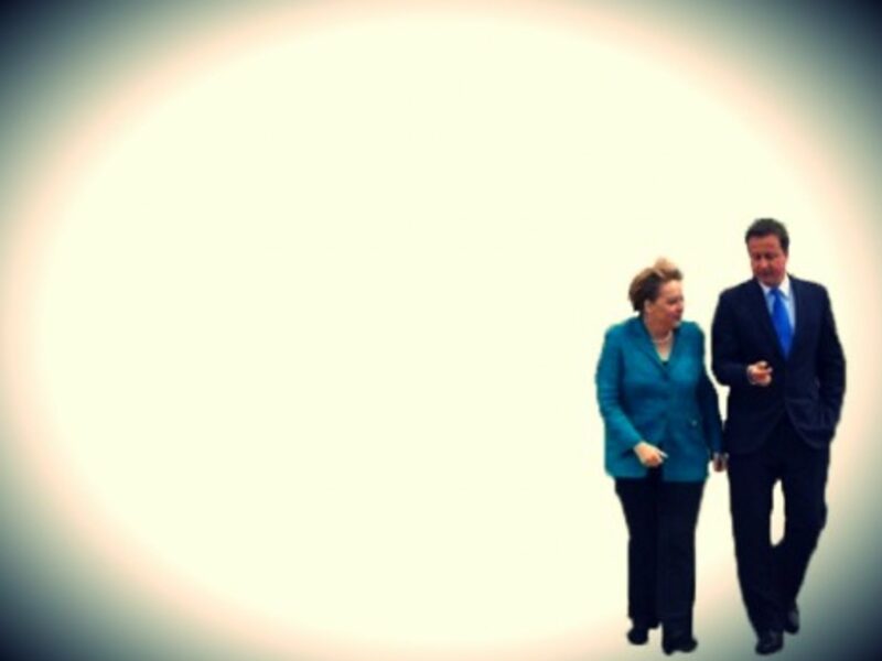 Angela Merkel and David Cameron