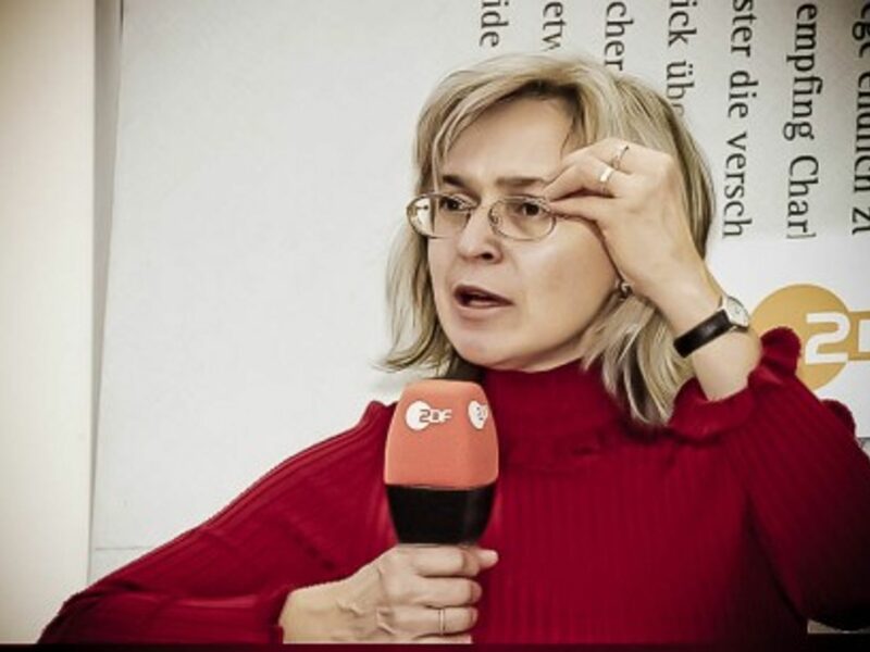 Anna Politkovskaya a year before her death