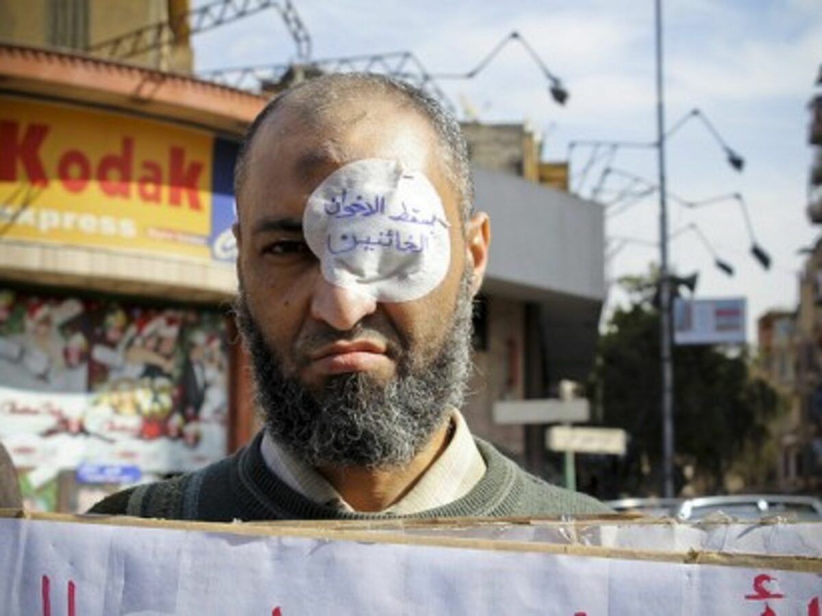 Anti-Brotherhood protester