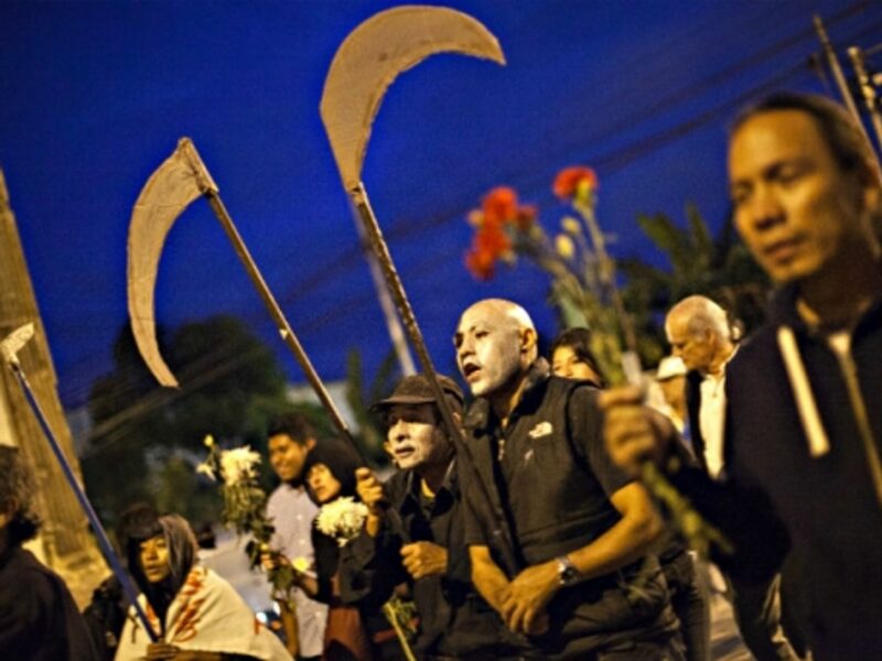 Anti-corruption protests last week in Guatemala City