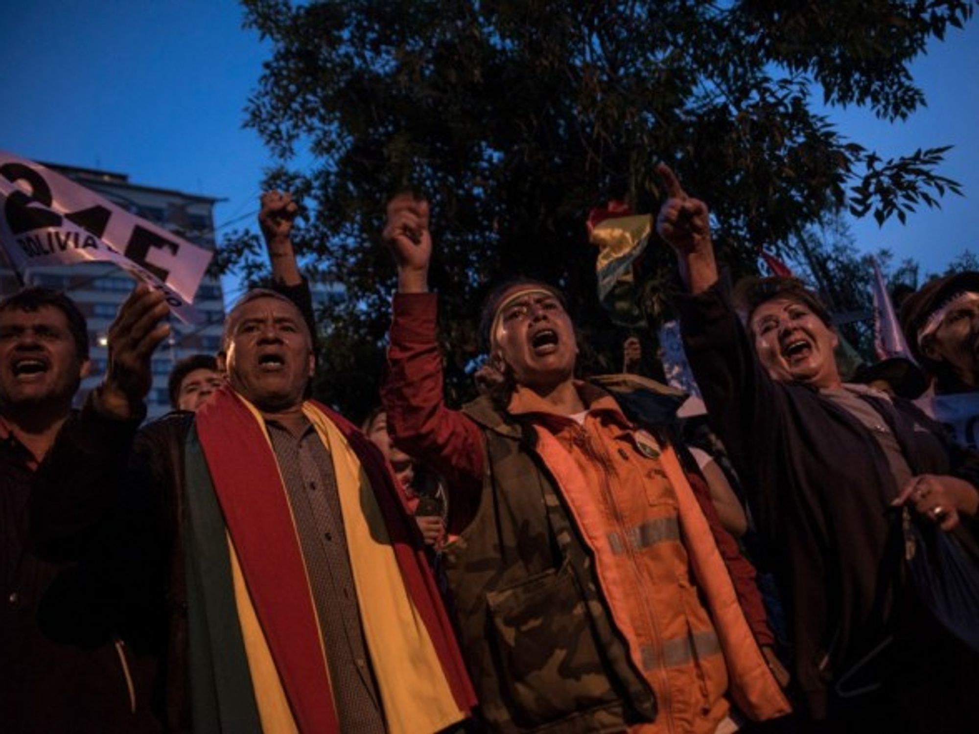 Anti-government protests in Bolivia