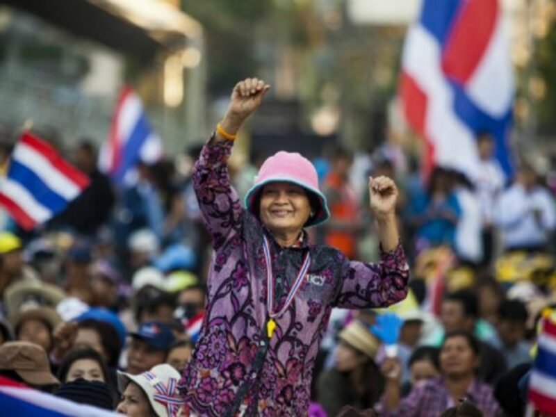 Anti-government rally Monday in Bangkok