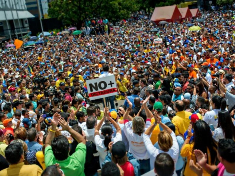 Anti-Maduro protest in Caracas