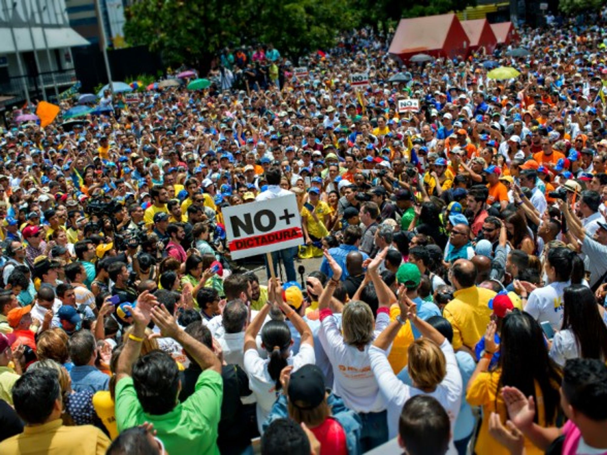 Anti-Maduro protest in Caracas