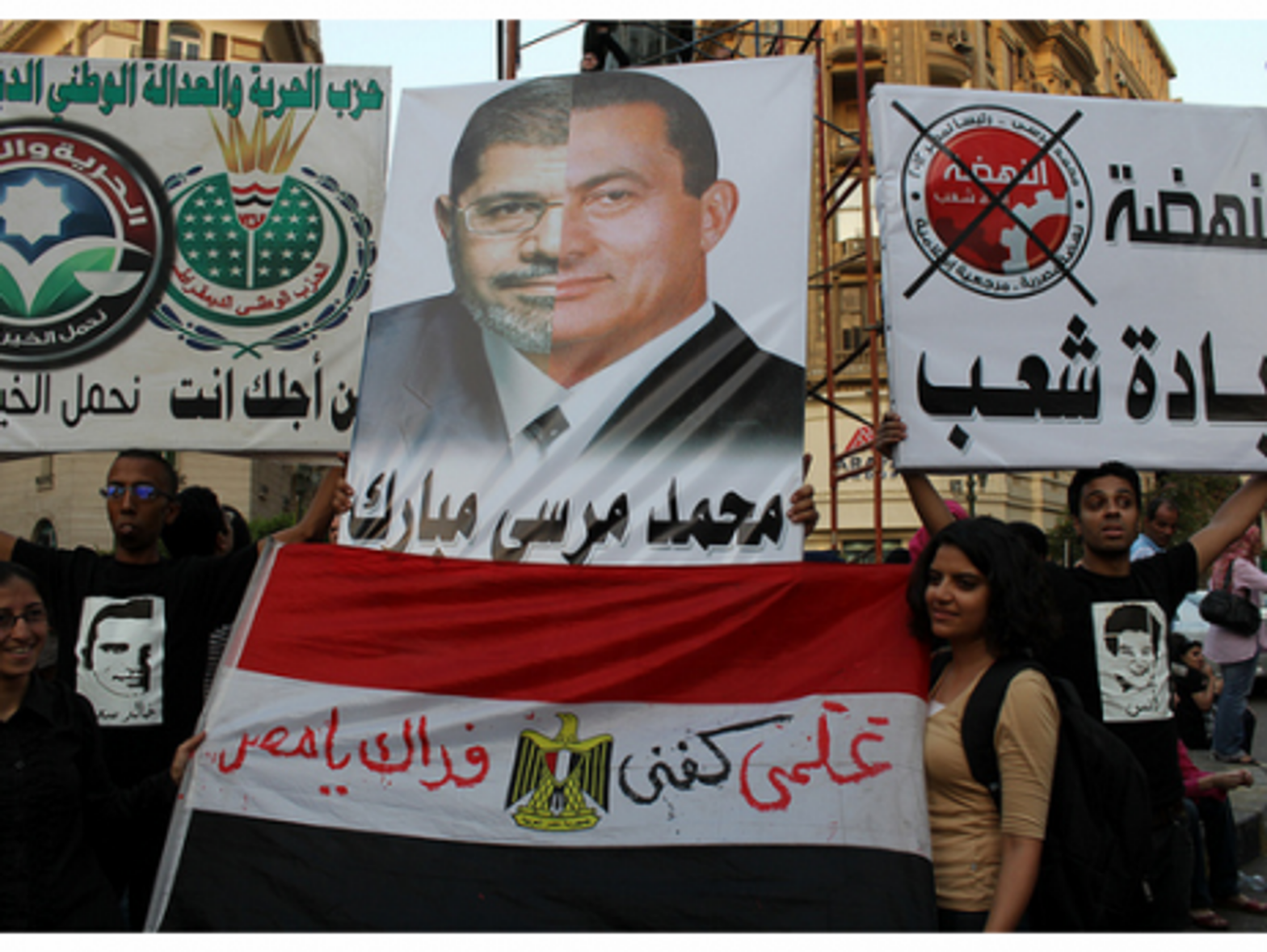Anti-Morsi protests last year in Cairo