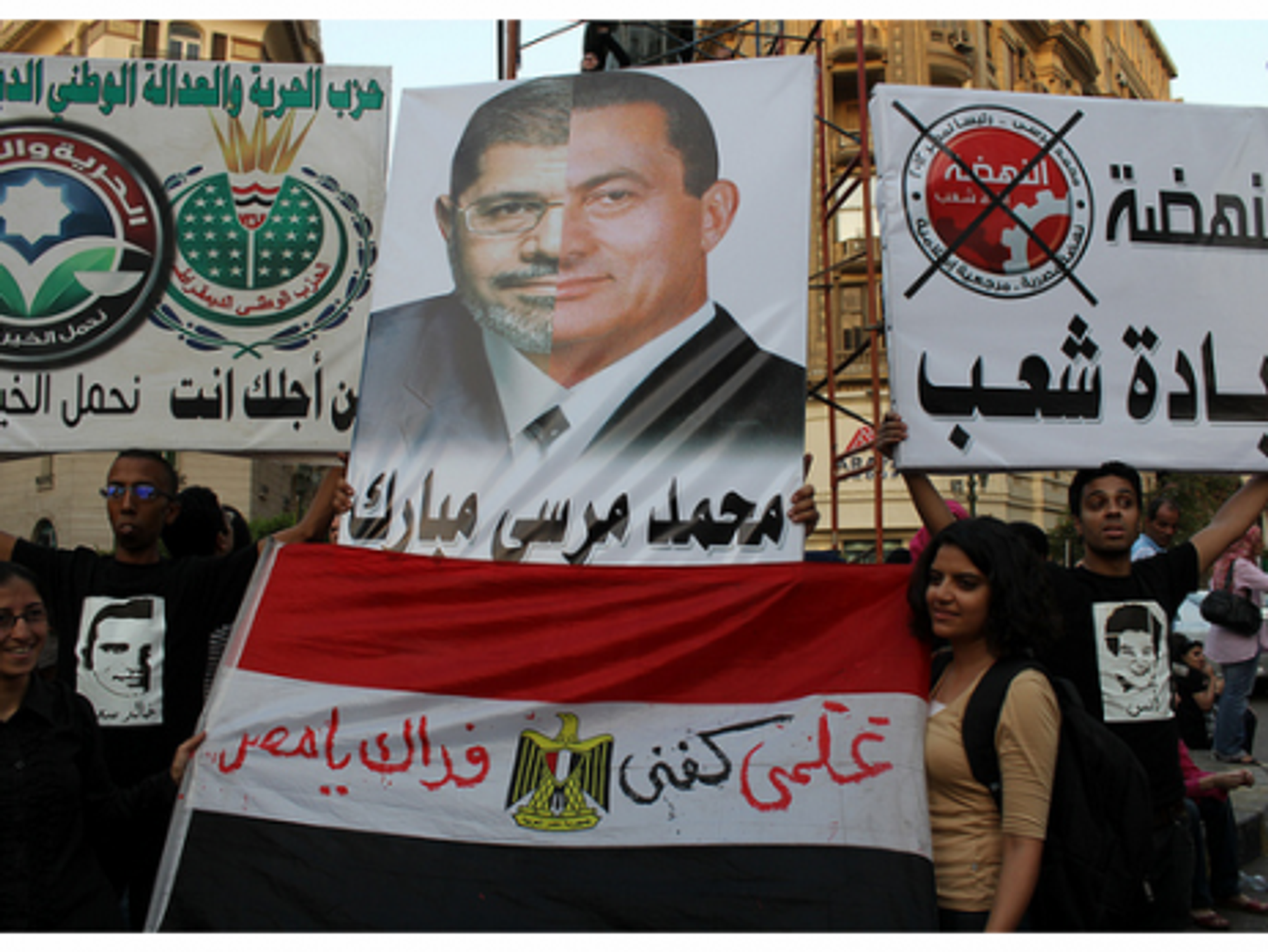 Anti-Morsi protests last year in Cairo