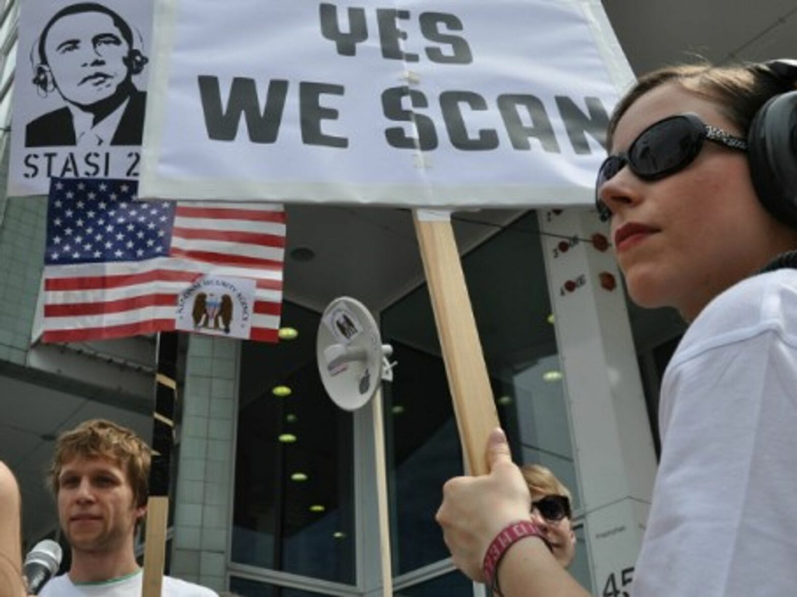 Anti-NSA protests in Berlin
