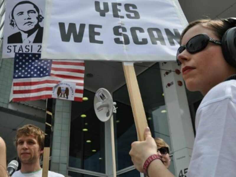 Anti-NSA protests in Berlin