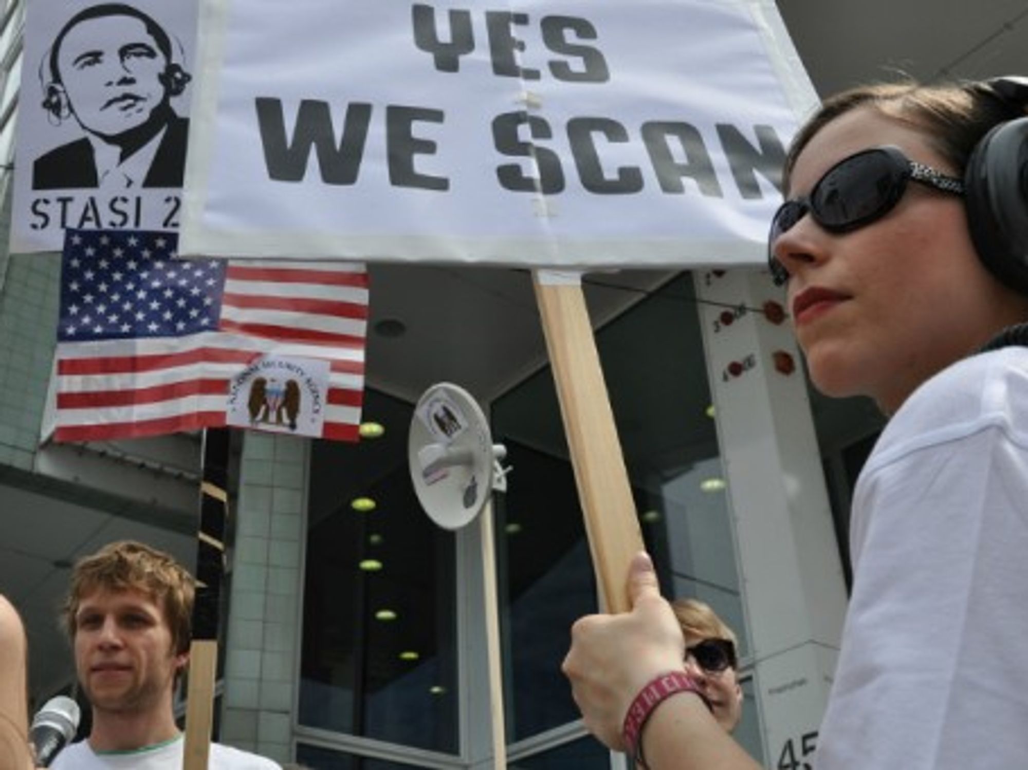 Anti-NSA protests in Berlin