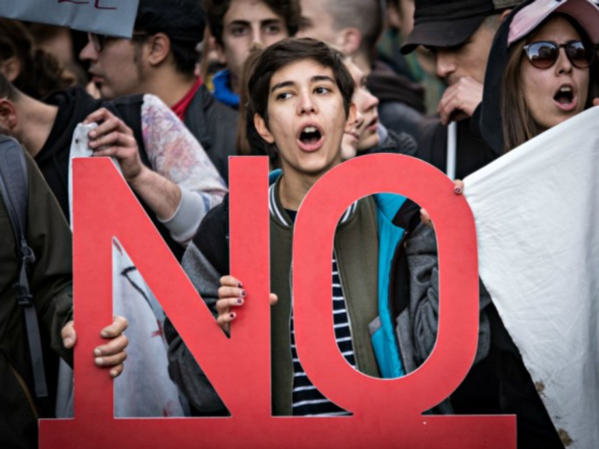 Anti-Renzi protest in Rome on Nov. 27