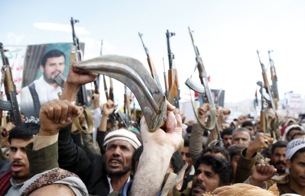 Anti-U.S. demonstration in Yemen