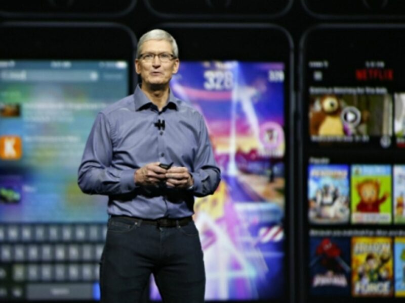 Apple CEO Tim Cook in San Francisco last September
