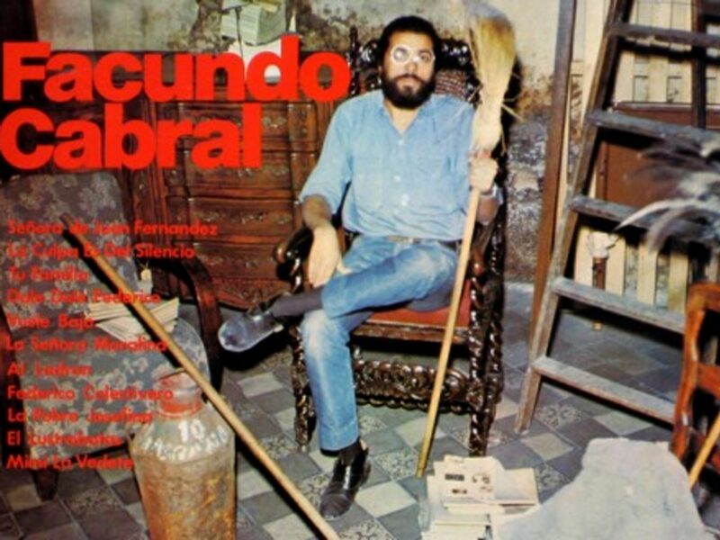 Argentina folk singer Facundo Cabral (1937-2011)