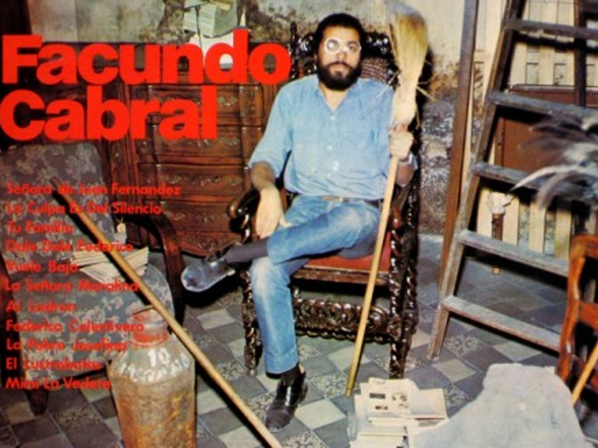 Argentina folk singer Facundo Cabral (1937-2011)
